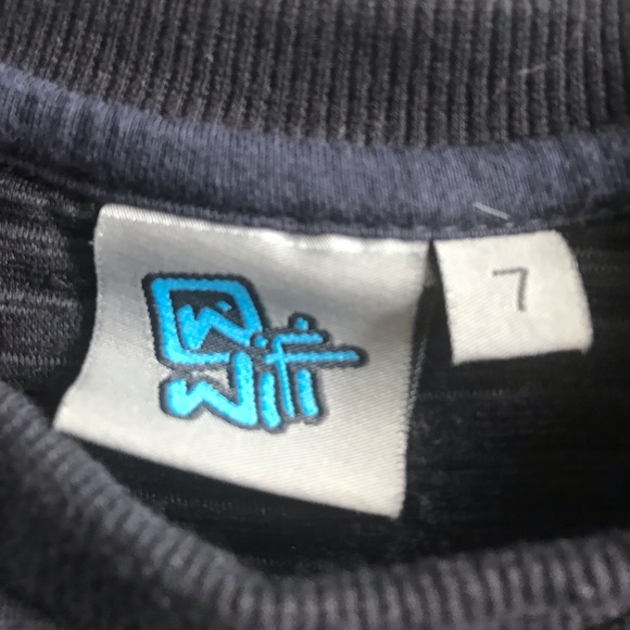 stylish navy blue sweater - Picture 3 of 4